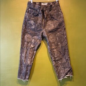 F*cking Awesome Graphic Print Jeans